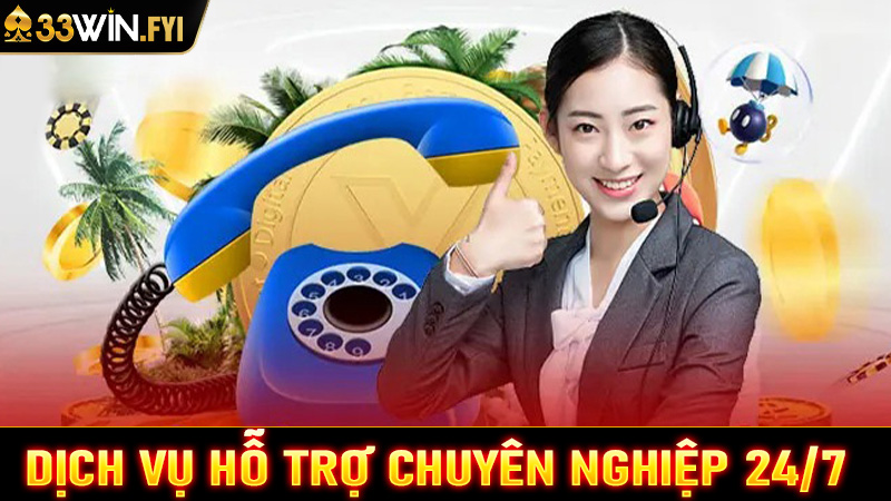 Dịch vụ chăm sóc khách hàng trực tuyến 24/7